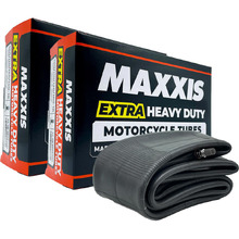 Maxxis Ultra Heavy Duty  80/90/100-21 Front & 100/110/120/90 -19 Rear TR4 Tyre Tube Set