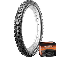 Maxxis MX-IH 80/100-21 & UHD 80/90/100-21 TR4 Front Tyre & Tube