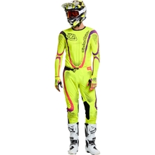 Troy Lee Designs 2026 SE Ultra Aura Flo Yellow Gear Combo