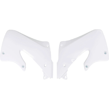 UFO Honda CR125 98-99/250 97-99 White Radiator Shrouds