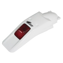 UFO Honda XR250/400 96-06 White Rear Fender w/ Tail light