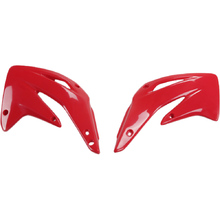 UFO Honda CR85 03-07 Red Radiator Shrouds
