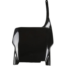 UFO Honda CR125/250/CRF250/450 04-07 Black Front Plate