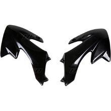 UFO Honda CRF50F 04-27 Black Radiator Shrouds