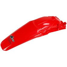 UFO Honda CRF250 X 04-17 Red Rear Fender with LED Tailight