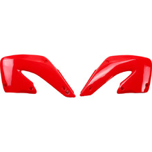 UFO Honda CR125/250 00-01 Red Radiator Shrouds