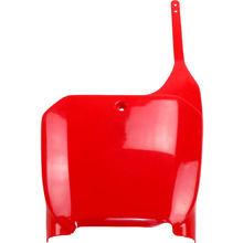 UFO Honda CR125/250 00-03 Red Front Plate