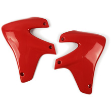 UFO Honda XR650R 00-08 Red Radiator Shrouds