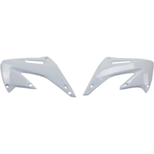 UFO Honda CR125/250 02-07 White Radiator Shrouds