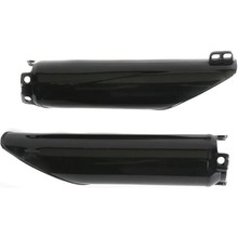 UFO Kawasaki KX125/250 KX250F Black Fork Slider Protectors