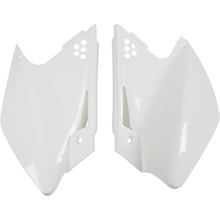UFO Kawasaki KX250F 06-08 White Side Panels