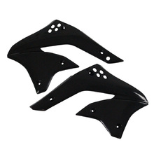 UFO Kawasaki KX450F 2006 Black Radiator Shrouds