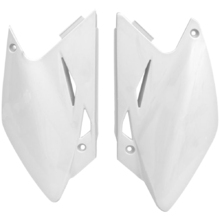 UFO Kawasaki KX450F 06-08 White Side Panels