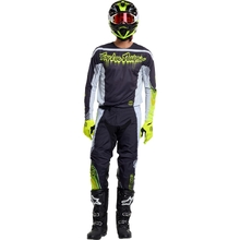 Troy Lee Designs 2026 GP Pro Stagger Gunmetal/Neo Yellow Gear Combo