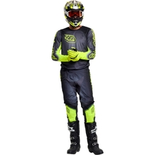Troy Lee Designs 2026 GP Pro Imprint Grey/Flo Yellow Gear Combo