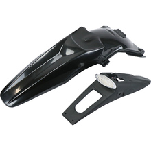 UFO Kawasaki KLX450R 07-24 Black Rear Fender w/ LED Light