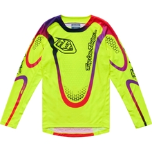 Troy Lee Designs 2026 GP Pro Aura Flo Yellow Kids Jersey