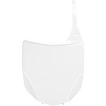 UFO Kawasaki KX450F 09-12 White Front Plate