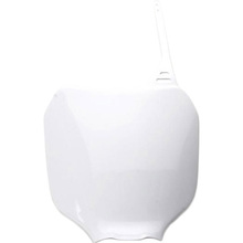UFO Yamaha YZ/YZF 00-05 White Front Plate