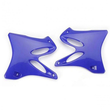 UFO Yamaha YZ 02-14 Reflex Blue Radiator Shrouds