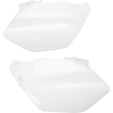 UFO Yamaha YZ 02-05 WR250 02-04 White Side Panels