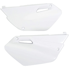 UFO Yamaha YZ85 02-14 White Side Panels