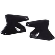 Acerbis Suzuki/Kawasaki DRZ400/KLX400 Black Radiator Shrouds
