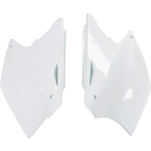 UFO Suzuki RMZ250 04-06 White Side Panels