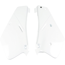 UFO Suzuki RM80 86-99 White Side Panels