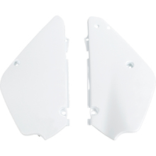 UFO Suzuki RM80 00-01 RM85 02-25 White Side Panels