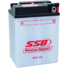 SSB Powersport 4-B38-6A 6V Lead Acid Battery