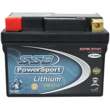 SSB PowerSport Lithium Battery-Ultralight - BR98 2.4AH YZ450F 18-22 YZ250F 19-23