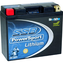 SSB PowerSport LH12B-4 High Performance Lithium Ion 12V Battery