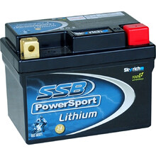 SSB PowerSport LH7L-BS High Performance Lithium Ion 12V Battery