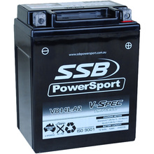 SSB Powersport VB14L-A2 12V V-Spec High Performance AGM Battery
