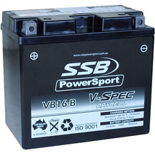 SSB Powersport 4-VB16-B 12V V-Spec High Performance AGM Battery
