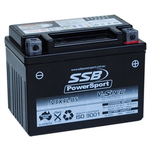 SSB PowerSport V-Spec VTX4L-BS High Performance AGM 12V Battery