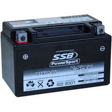 SSB Powersport YTX7A-BS V-Spec High Performance AGM Battery