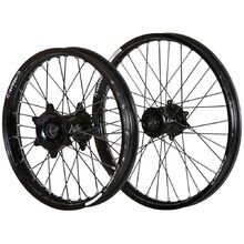 Kite/Excel One Kawasaki KX250/450F 06-20 21"/19" Black Wheel Set