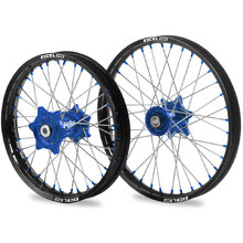 Kite/Excel One Husqvarna TC/FC 14-22 21"/19" Blue Wheel Set