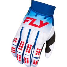Fly Racing 2025 Evolution DST Red/White/Blue Gloves