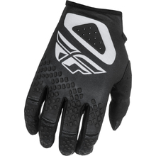 Fly Racing 2025 Kinetic SYM Black/White Gloves