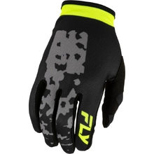 Fly Racing 2027 Lite Flake Grey/Hi Vis/Black Gloves