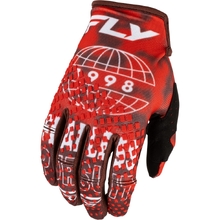 Fly Racing 2027 Kinetic Blur Red/Maroon Gloves
