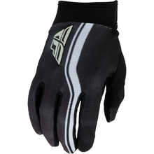 Fly Racing 2027 F-16 Raze Black/Grey Kids Gloves