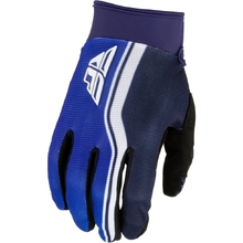 Fly Racing 2027 F-16 Raze Navy/Blue/White Kids Gloves