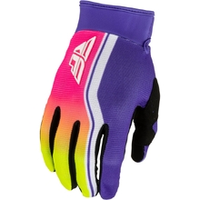 Fly Racing 2027 F-16 Raze Purple/Red/Yellow Gloves