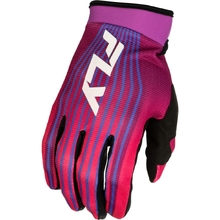 Fly Racing 2027 F-16 Lift Pink/Purple/White Kids Gloves