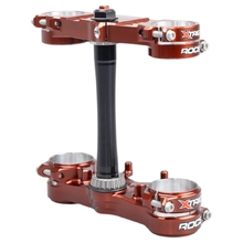 Xtrig Honda CRF250R 22-27 CRF450R 21-26 Brown 20-22mm ROCS Pro Triple Clamps