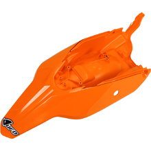 UFO KTM 65 SX 09-15 Orange Rear Fender w/ Side Panels